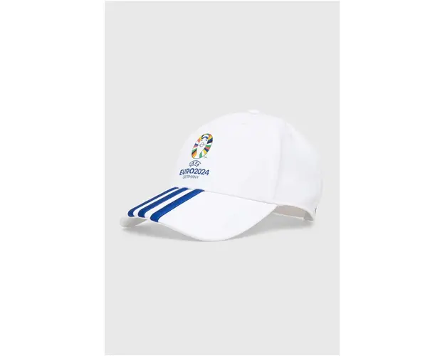 adidas Performance sapca Euro 2024 culoarea alb, cu imprimeu, IT3314