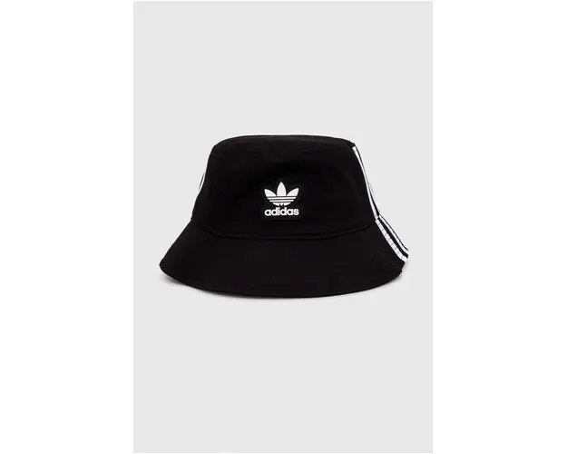 adidas Originals palarie din bumbac culoarea negru, bumbac IT7618