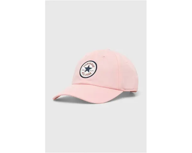 Converse sapca culoarea roz, cu imprimeu