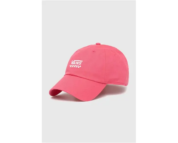 Vans sapca de baseball din bumbac culoarea roz, cu imprimeu