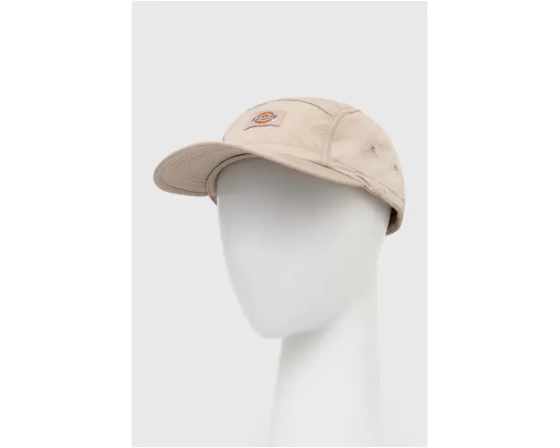 Dickies sapca FINCASTLE CAP culoarea bej, cu imprimeu, DK0A4YPC
