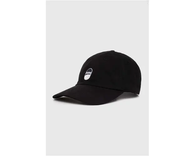 Puma sapca de baseball din bumbac Downtown Low Curve Cap culoarea negru, cu imprimeu, 025312 25312