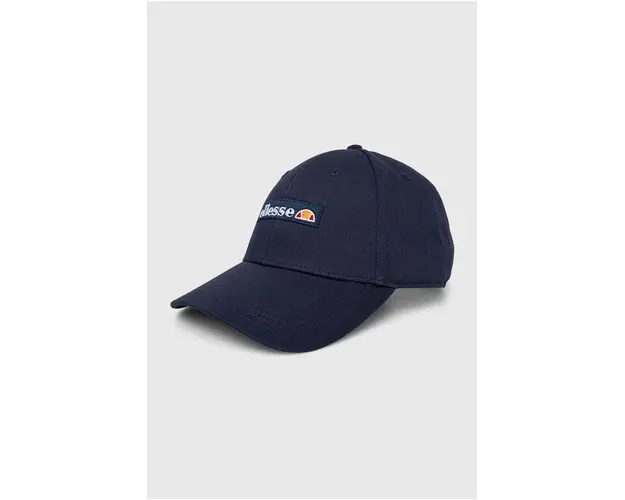 Ellesse sapca de baseball din bumbac culoarea albastru marin, cu imprimeu