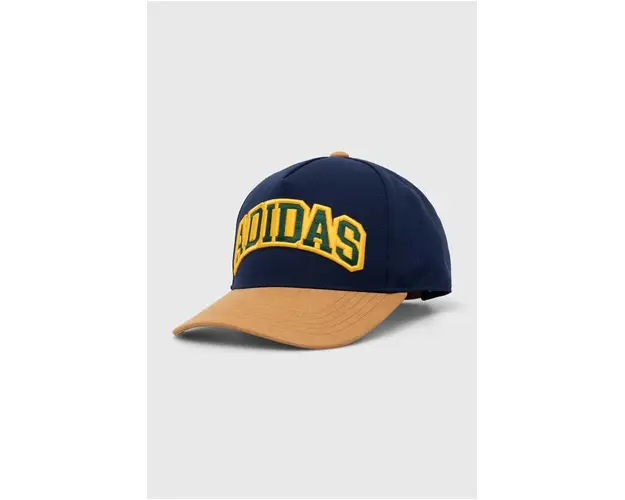 adidas Originals sapca culoarea albastru marin, cu imprimeu, IU0045