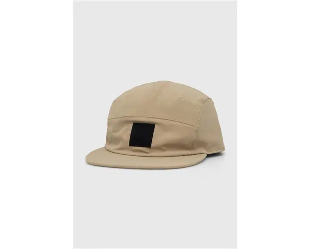 Jack Wolfskin sapca Mainkai culoarea bej, neted, 1912021