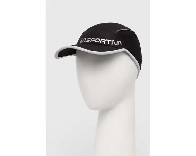 LA Sportiva sapca Shield culoarea negru, cu imprimeu