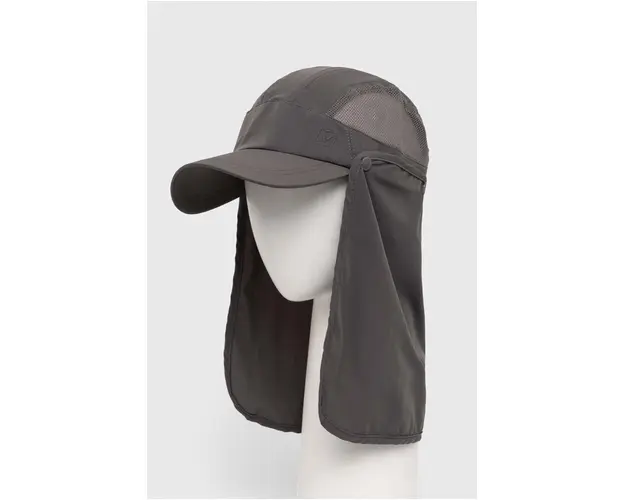 Viking sapca Tenta culoarea gri, neted