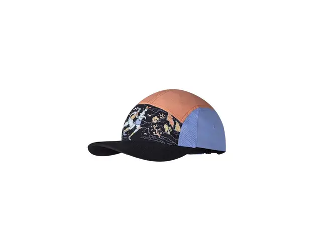 Buff sapca culoarea negru, cu model, 133705