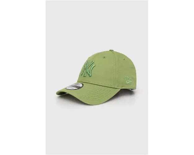 New Era sapca culoarea verde, cu imprimeu, NEW YORK YANKEES