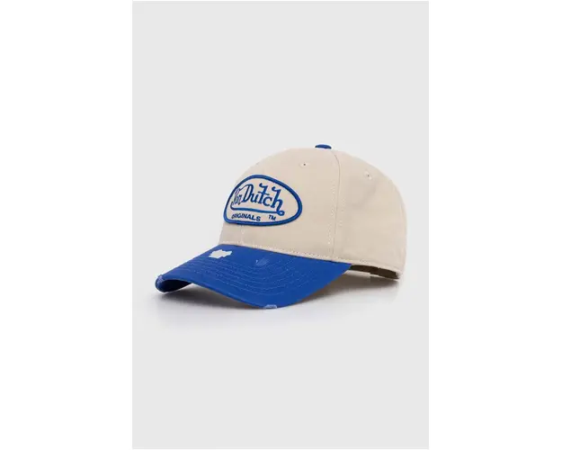Von Dutch sapca de baseball din bumbac cu imprimeu