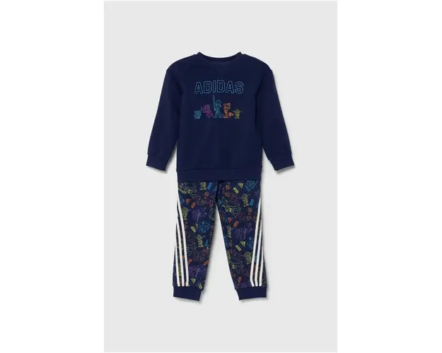 adidas trening copii culoarea albastru marin