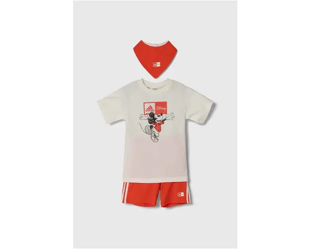 adidas compleu bebe culoarea rosu