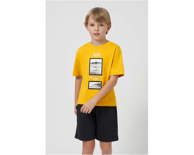 Mayoral set de bumbac pentru copii culoarea galben