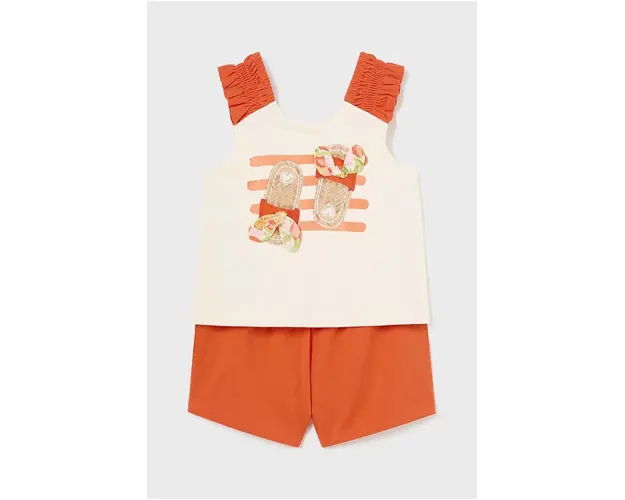 Mayoral compleu bebe culoarea portocaliu