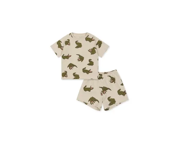 Konges Sløjd set de bumbac pentru copii culoarea verde