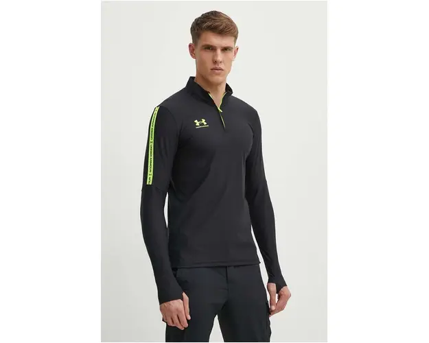 Under Armour hanorac de antrenament Challenger Pro culoarea negru, modelator