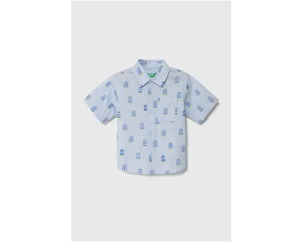 United Colors of Benetton camasa de bumbac pentru copii