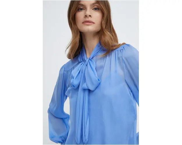 Luisa Spagnoli bluza de matase RUNWAY COLLECTION neted, 541119