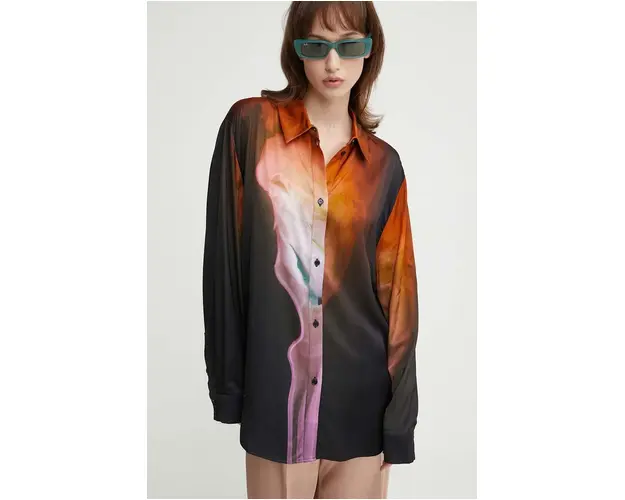 Stine Goya camasa femei, cu guler clasic, relaxed SG5789