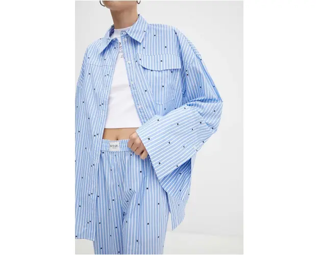 Rotate camasa din bumbac femei, cu guler clasic, relaxed