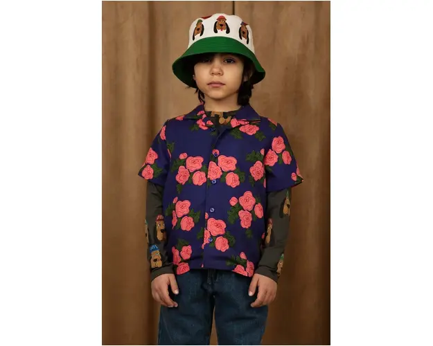 Mini Rodini camasa de bumbac pentru copii