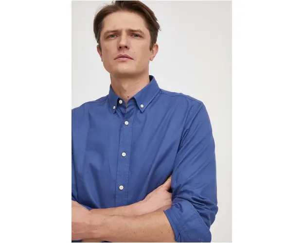 BOSS camasa din bumbac barbati, cu guler button-down, regular 50508914