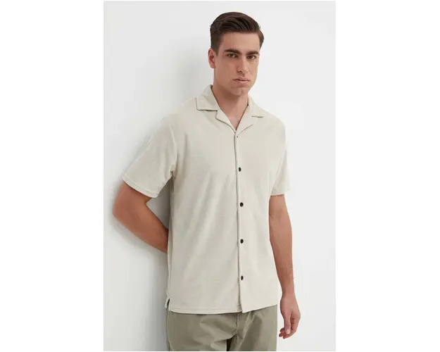 Lindbergh camasa barbati, culoarea bej, regular