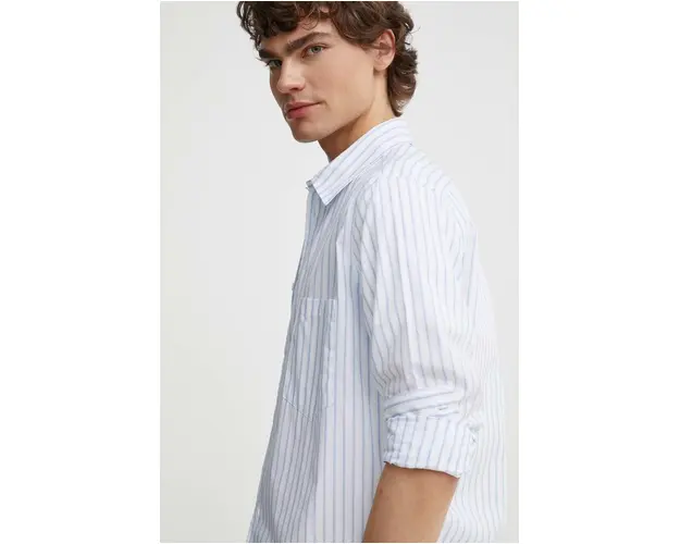 Samsoe Samsoe camasa din bumbac SALIAM barbati, cu guler clasic, regular, M24100038