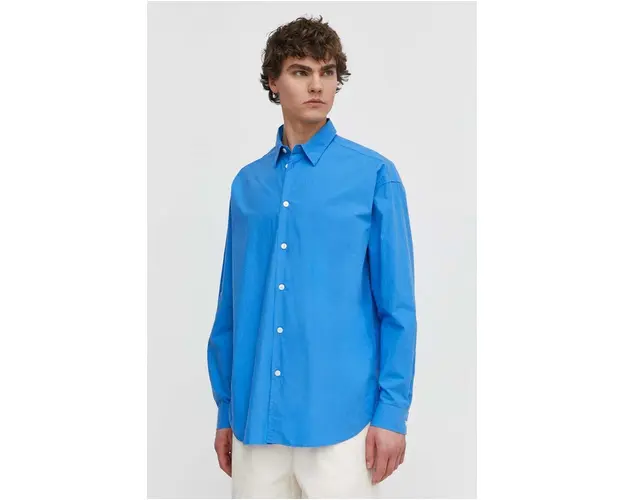 Samsoe Samsoe camasa din bumbac SALUAN barbati, cu guler clasic, relaxed, M24100044