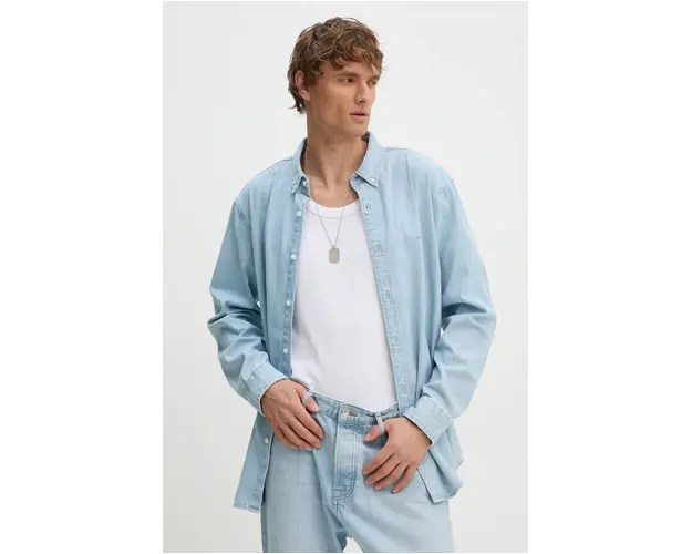 Levi's camasa din bumbac barbati, cu guler button-down, relaxed