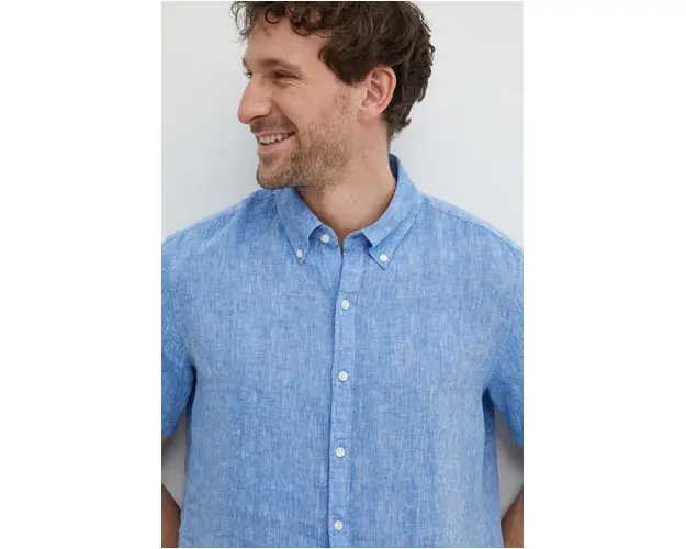 Michael Kors camasa de in cu guler button-down, regular