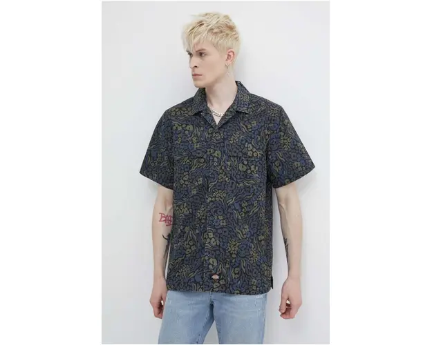 Dickies camasa din bumbac SALTVILLE SHIRT SS barbati, regular, DK0A4YS3