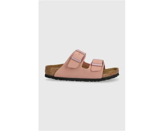 Birkenstock slapi copii Arizona Kids BFBC culoarea roz