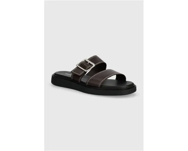 Vagabond Shoemakers slapi de piele CONNIE femei, culoarea maro, 5757-101-35