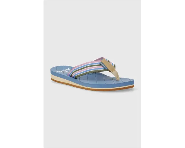 Barbour slapi Seamills femei, cu toc plat, LBS0015BL12