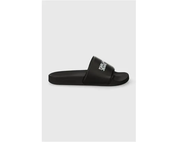 Karl Lagerfeld Jeans papuci KONDO KL femei, culoarea negru, KLJ80905
