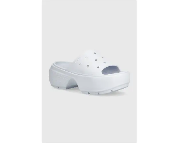 Crocs papuci Stomp Slide femei, cu platforma, 209346