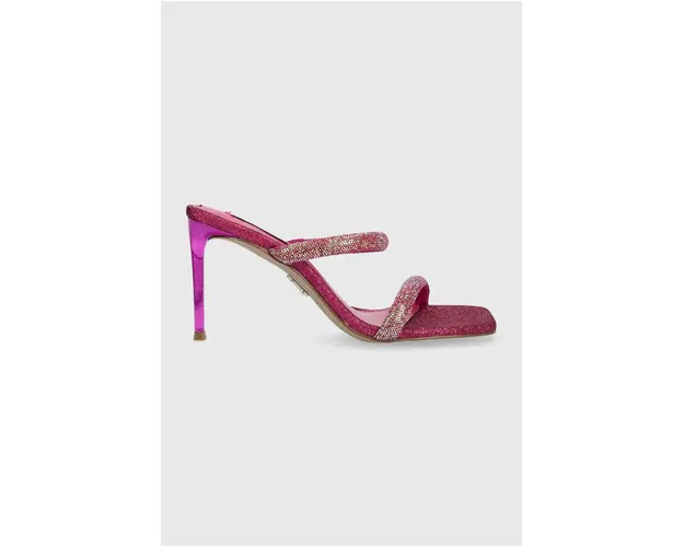 Steve Madden papuci Emporium-R femei, culoarea roz, cu toc cui, SM11002984