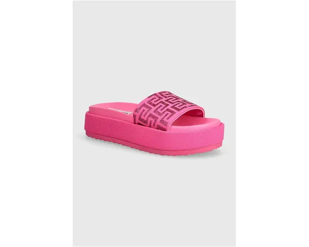 Steve Madden papuci Kora femei, culoarea roz, cu platforma, SM11003018