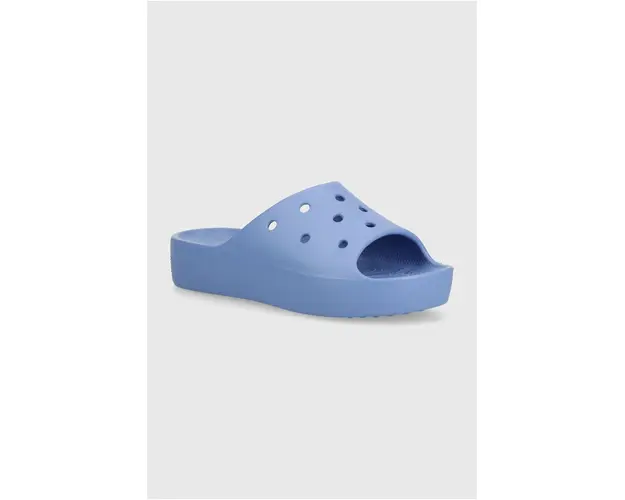 Crocs papuci Classic Platform Slide femei, cu platforma, 208180