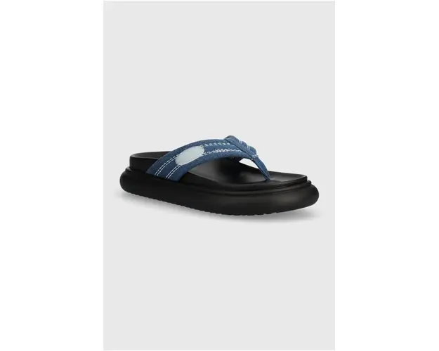 Desigual slapi Boat femei, cu platforma, 24SSSD01.5005