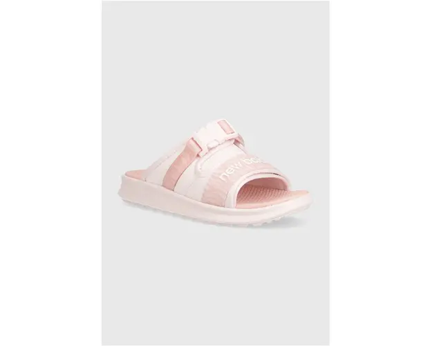 New Balance papuci SWA330N3 femei, culoarea roz, SWA330N3