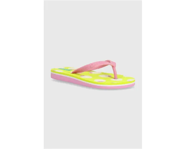 United Colors of Benetton slapi copii culoarea verde