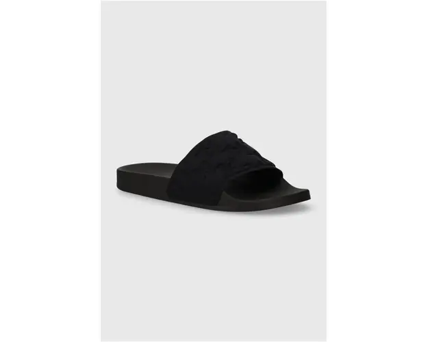 Karl Lagerfeld papuci KONDO barbati, culoarea negru, KL70014
