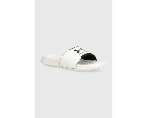 Under Armour papuci barbati, culoarea alb