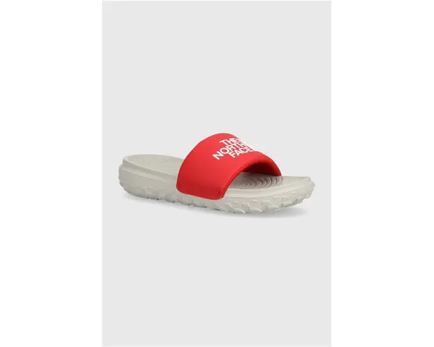 The North Face papuci NEVER STOP CUSH SLIDE barbati, culoarea rosu, NF0A8A90M2C1