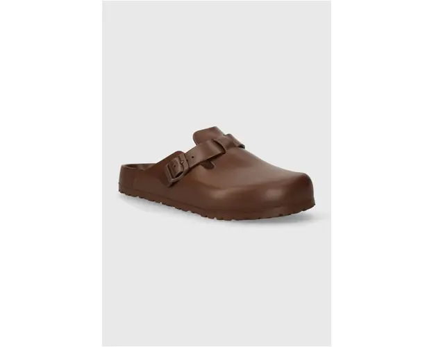 Birkenstock papuci Boston EVA barbati, culoarea maro, 1027386