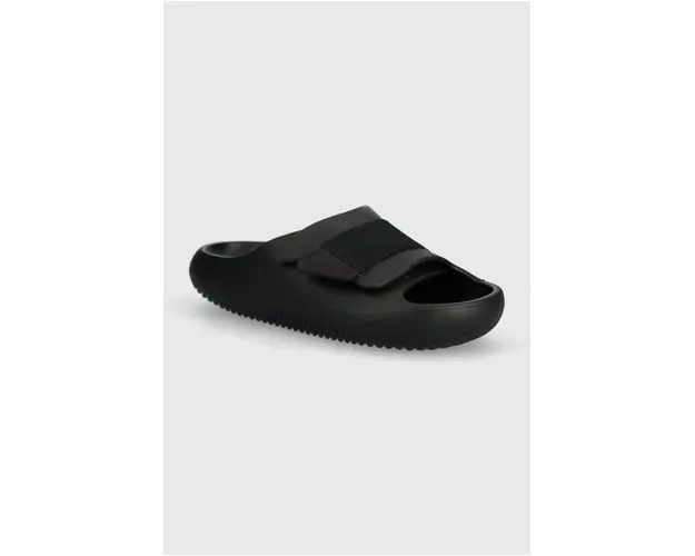 Crocs papuci Mellow Luxe Recovery Slide culoarea negru, 209413