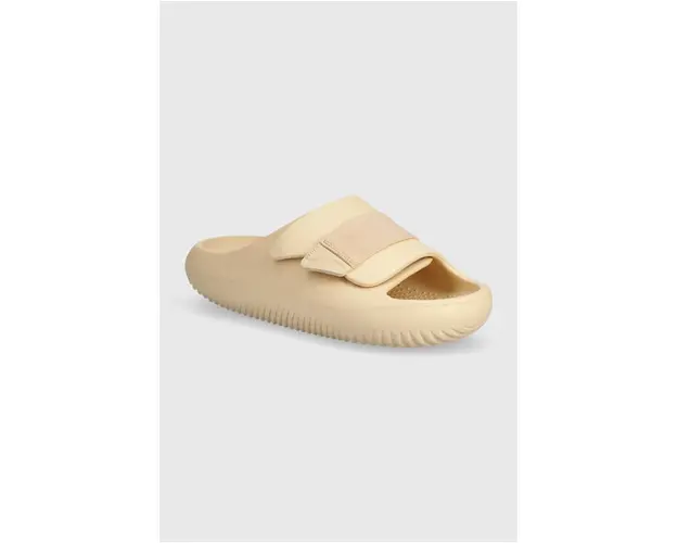 Crocs papuci Mellow Luxe Recovery Slide culoarea bej, 209413