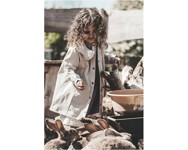 That's mine palton copii Fabiola culoarea verde